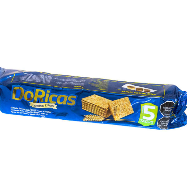 Galletas semidulce Doricas