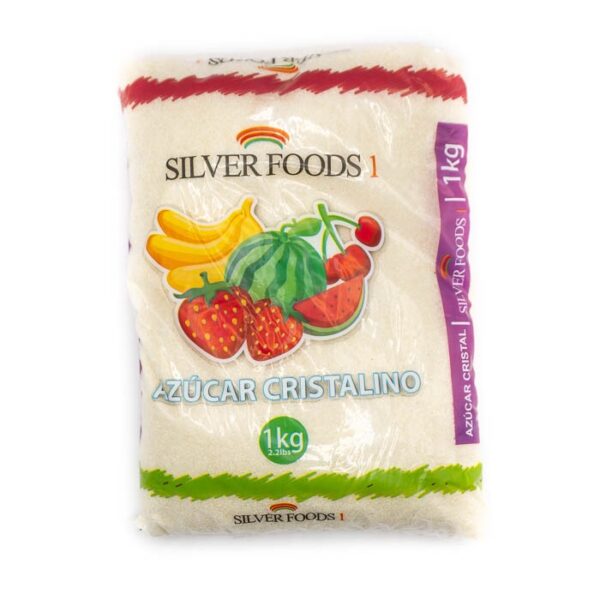 Azúcar blanca Silver foods