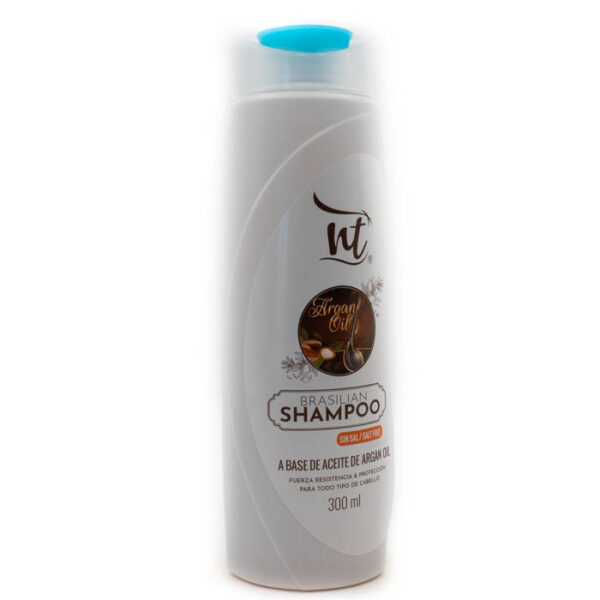 Champú a base de aceite de argan oil nt 300 ml