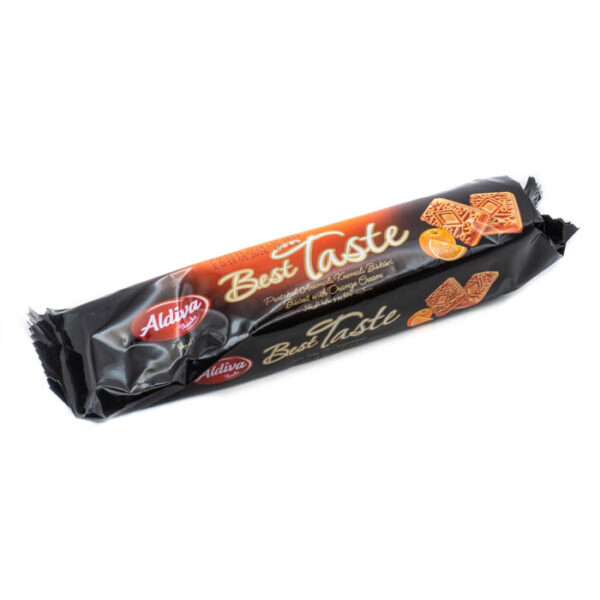 Galletas con crema de naranja Best Taste Aldiva
