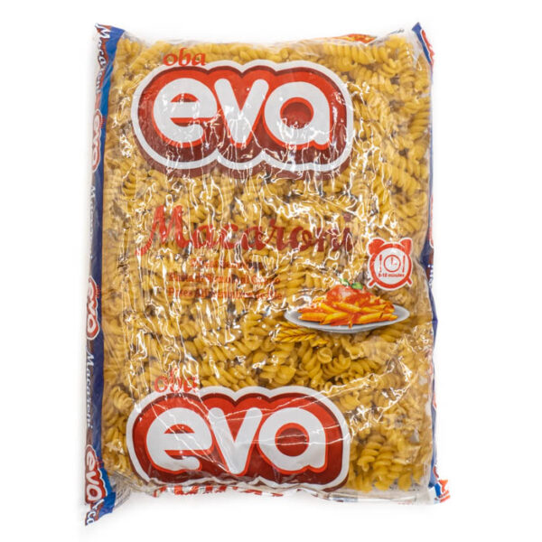 Macarrones torcidos eva