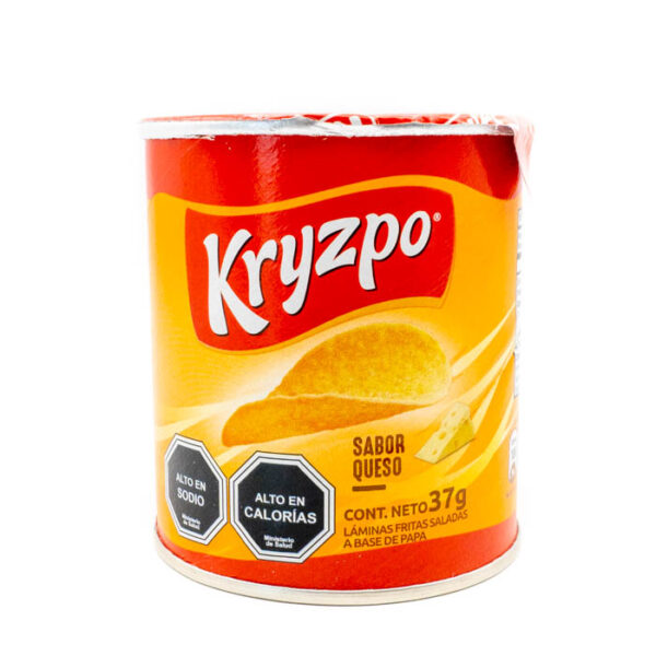 Papas en hojuelas sabor a queso Kryzpo